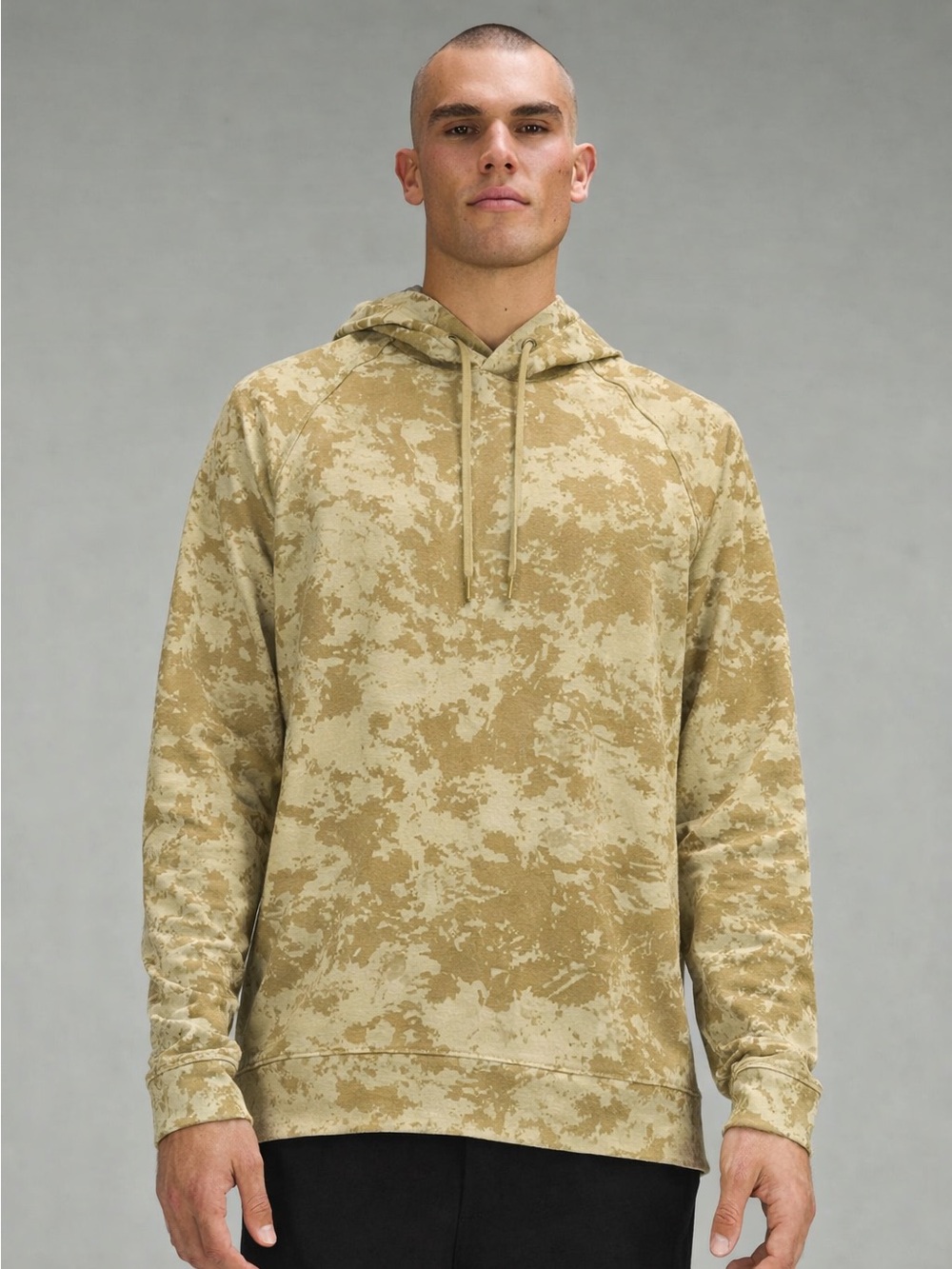 Lululemon City Sweat Pullover Sweatshirt Hoodie - Men’s Size Large - Camo Green